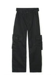 XGirl Side Line Work Pants - Black