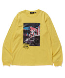 Xlarge L/S Final Warning Tee - Yellow