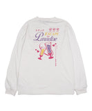 Xlarge L/S TEE SNACK - WHITE