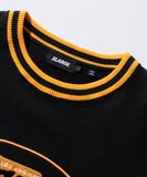 Xlarge RETRO CREW NECK SWEAT - BLACK