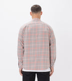 ZANEROBE work flannel ls shirt - washed peach