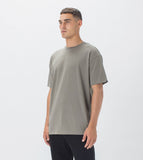 ZANEROBE BOX TEE - dk moss