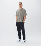 ZANEROBE BOX TEE - dk moss