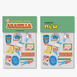 Mellow Arabella stickers