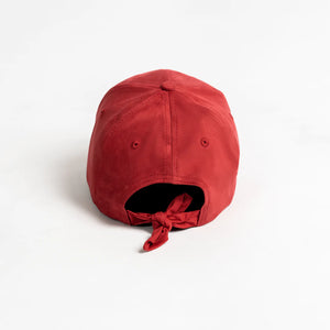 Sule Cap - Red suede
