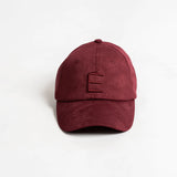 Sule Cap - burgundy suede