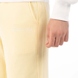 No Bad Vibez Pants - Yellow