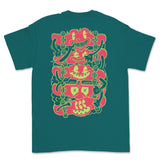 Crkd Guru Big Deck Energy T-Shirt - Seagreen