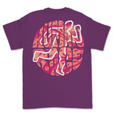 Crkd Guru Human Race T-shirt - Purple