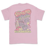Crkd Guru Mr Snowman T-shirt - Lavender