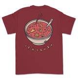Crkd Guru Soup for Thought T-shirt - Red