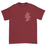 Crkd Guru Soup for Thought T-shirt - Red